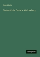 Steinzeitliche Funde in Mecklenburg 3846021415 Book Cover
