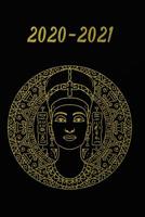 2020 - 2021: 2 Year Weekly Planner 2020 - 2021 - Black Gold - Nefertiti - Agenda Planner For The Next Two Years + 20 pages addresses + 20 pages lines + 20 pages blanco 1075217997 Book Cover