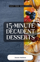 15-Minute Decadent Desserts: Guilt-Free Indulgences B0F25BJ42T Book Cover