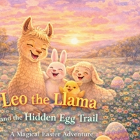 Leo the Llama and the Hidden Egg Trail: A Magical Easter Adventure for Kids B0GS4W8MK7 Book Cover