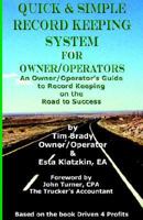 Quick & Simple Record Keeping for Owner/Operators 0972402683 Book Cover