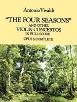 The Four Seasons and Other Violin Concertos in Full Score: Opus 8, Complete 048628638X Book Cover