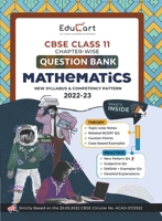 Educart CBSE Class 11 MATHS Question Bank Book for 2022-23 9355611641 Book Cover