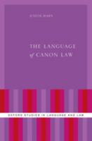 The Language of Canon Law 0197674240 Book Cover