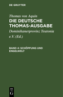 Schöpfung und Engelwelt 3112658515 Book Cover