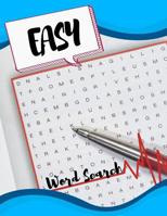 Easy Word Search: The Best Word Search Book Ever Made, Word Searches In Print For All Ages! (Crossword Word Searches) 1082792640 Book Cover