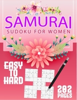 Samurai Sudoku for Women: 500 logic puzzles for women B08LGSDGBF Book Cover