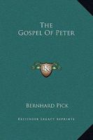 The Gospel of Peter 1162826479 Book Cover