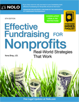 Effective Fundraising for Nonprofits: Real-World Strategies That Work 1413300944 Book Cover