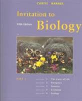 Invitation to Biology Part 1: Cells, Chemistry, Energetics, Evolution, and Ecology (Sections 1-4, 8) 0879017341 Book Cover