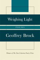 Weighing Light: Poems 1566636671 Book Cover