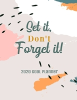 2020 Goal Planner: Monthly Weekly Goal Planner Journal with Habit and Fitness Tracker 8.5 x 11 1673754074 Book Cover