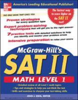 McGraw-Hill's SAT II: Math Level 1 (McGraw-Hill's SAT II) 0071456716 Book Cover