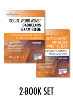 Social Work Aswb Bachelors Exam Guide and Practice Test Set: A Comprehensive Study Guide for Success 0826132758 Book Cover