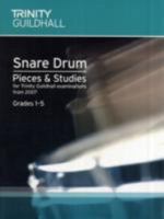 Percussion Exam Pieces & Studies Snare Drum Book 1: Grades 1-5 (Trinity Guildhall Percussion Examination Pieces & Studies) 0857361120 Book Cover