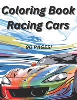 Coloring book racing cars B0CSVXNL58 Book Cover
