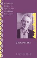 J. M. Coetzee 0521484235 Book Cover