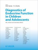 Diagnostics of Endocrine Function in Children and Adolescents 3805594143 Book Cover