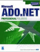 Microsoft ADO.NET Professional Projects 1931841543 Book Cover