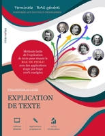 Philosophie au Bac - Réussir l’épreuve d’explication de texte: Méthode facile de l’explication de texte pour réussir le BAC de philo avec des ... par étape 100% corrigées (French Edition) B0GXP9ML6Z Book Cover