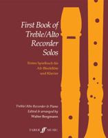 First Book of Treble/Alto Recorder Solos 0571505465 Book Cover