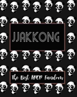 JJAKKONG The Best KPOP Fandom: Best KPOP Gift Fans Cute Panda Monthly Planner 8x10 Book 110 Pages Book 1707938989 Book Cover