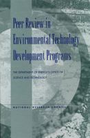 Peer Review in Environmental Technology Development Programs 0309063388 Book Cover