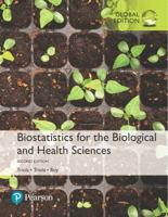Biostatistics for the Biological and Health Sciences, Global Edition 1292229365 Book Cover