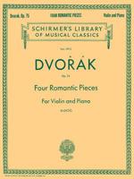 Romantic Pieces, Op. 75 [romantische Stucke]: For Violin and Piano 1458426580 Book Cover