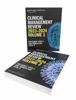 Clinical Management Review Complete 2-Book Set 2023-2024: For USMLE Step 3 and COMLEX Level 3 1506283314 Book Cover