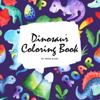 Dinosaur Coloring Book for Children (8.5x8.5 Coloring Book / Activity Book) 1222291452 Book Cover