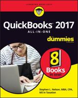 QuickBooks 2017 All-In-One for Dummies 1119281342 Book Cover