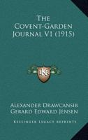 The Covent-Garden Journal V1 0548654883 Book Cover