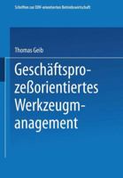 Geschaftsprozessorientiertes Werkzeugmanagement 3663101541 Book Cover
