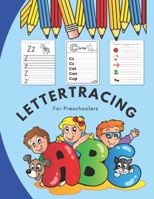 ABC Letter Tracing for Preschoolers: First Learn to Write workbook. Practice line tracing, pen control to trace and write ABC Letters null Book Cover