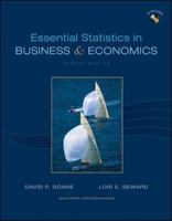 Essential Statistics in Business and Economics with Student CD 0073346934 Book Cover