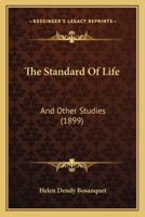 The Standard Of Life: And Other Studies 1165600455 Book Cover