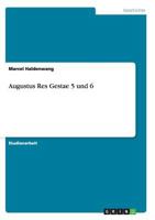 Augustus Res Gestae 5 und 6 3638638715 Book Cover