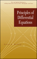 Principles of Differential Equations 0471649562 Book Cover