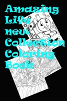 Amazing Life new Collection Coloring Book: Featuring 100 amazing beach coloring pages, waterfalls cottages and more ... "relaxation and stress relief" (lllal) B08JK5BBZ8 Book Cover