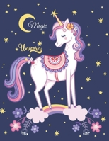 Magic unicorn: the magical unicorn society official coloring book B08ZK9VJ8H Book Cover