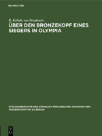 Über Den Bronzekopf Eines Siegers in Olympia 3112505034 Book Cover