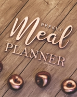 Weekly Meal Planner: Meal Planner, Grocery List and Recipes Organizer Notebook. 1654691097 Book Cover