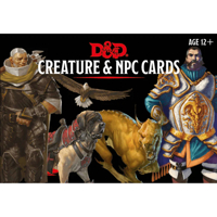 Dungeons & Dragons Spellbook Cards: Creature & Npc Cards (D&d Accessory)