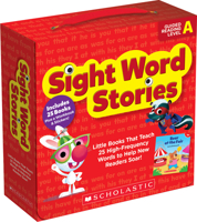 Sight Word Stories: Guided Reading Level A: Fun Books That Teach 25 Sight Words to Help New Readers Soar 1338740571 Book Cover