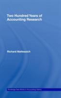Two Hundred Years of Accounting Research 0415772567 Book Cover