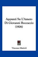 Appunti Su L'Ameto Di Giovanni Boccaccio 1141814900 Book Cover