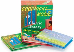 Over the Moon: A Collection of First Books: Goodnight Moon, The Runaway Bunny, and My World 0062281771 Book Cover