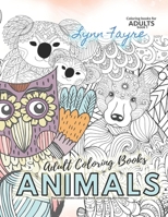 Adult coloring books animals The mindfulness coloring book anti-stress art therapy: Zentangle Hand drawings for antistress coloring, Coloring book animals adults B08CM316NW Book Cover
