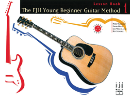 The Fjh Young Beginner Guitar Method, Lesson Book 1 1569391653 Book Cover